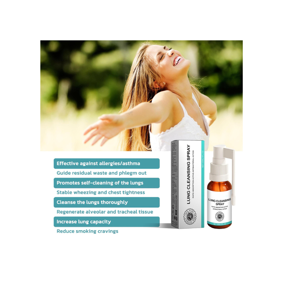BreathEasy Herbal Lung Cleansing Spray