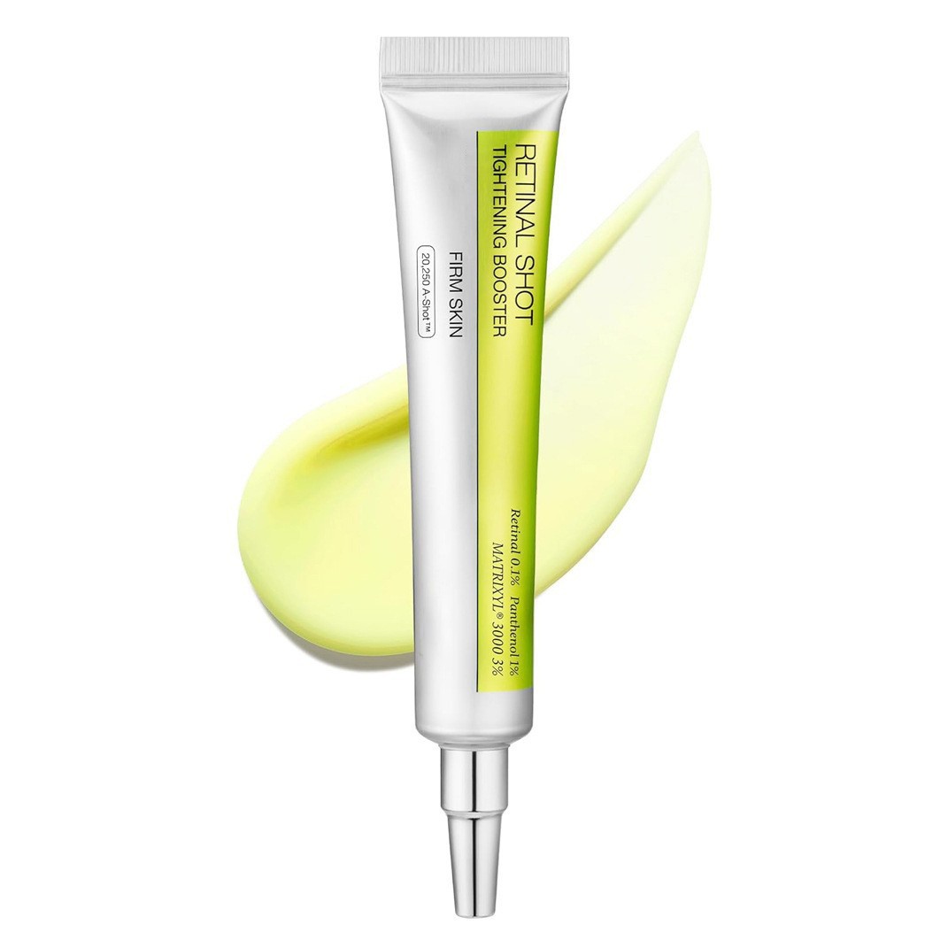 A tube of peleBelle Retinal Shot