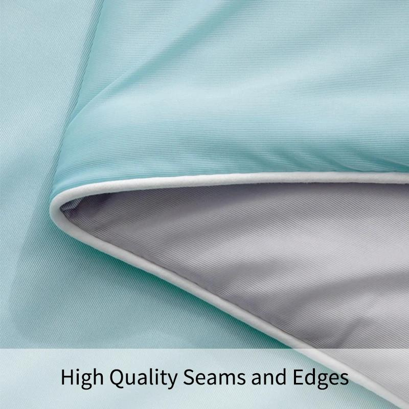 ChillMax™ Cooling Blankets Smooth Air Condition Comforter for Hot Sleepers Night Sweats, Breathable Blanket Summer Sleeping Blankets