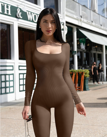 ElegantAllure™ Long Sleeve High Quality Shapewear Comfortable Jumpsuit for Women