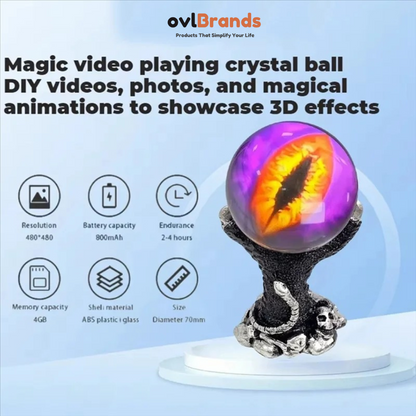 CrystalSphere 3D Video Display