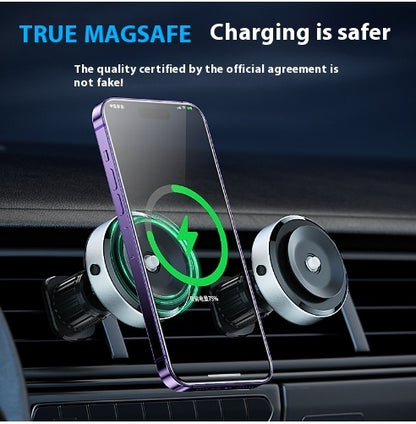 Stick-IT™ Intelligent Mobile Phone Holder Double-Sided Car Mount Magnetic Universal Adsorption Bracket Vacuum Adsorption Stable For Phone