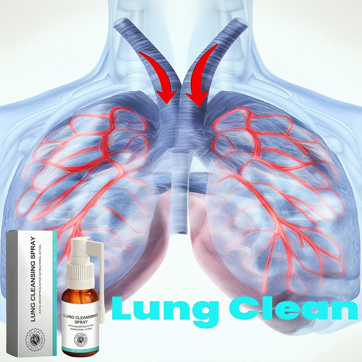 BreathEasy Herbal Lung Cleansing Spray