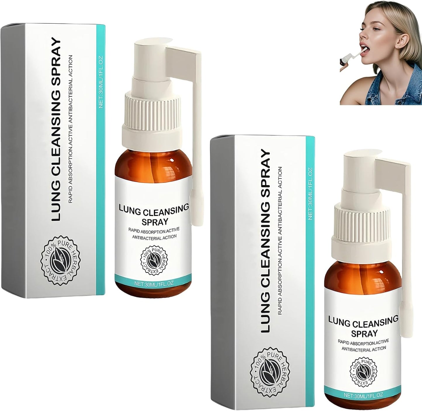 BreathEasy Herbal Lung Cleansing Spray
