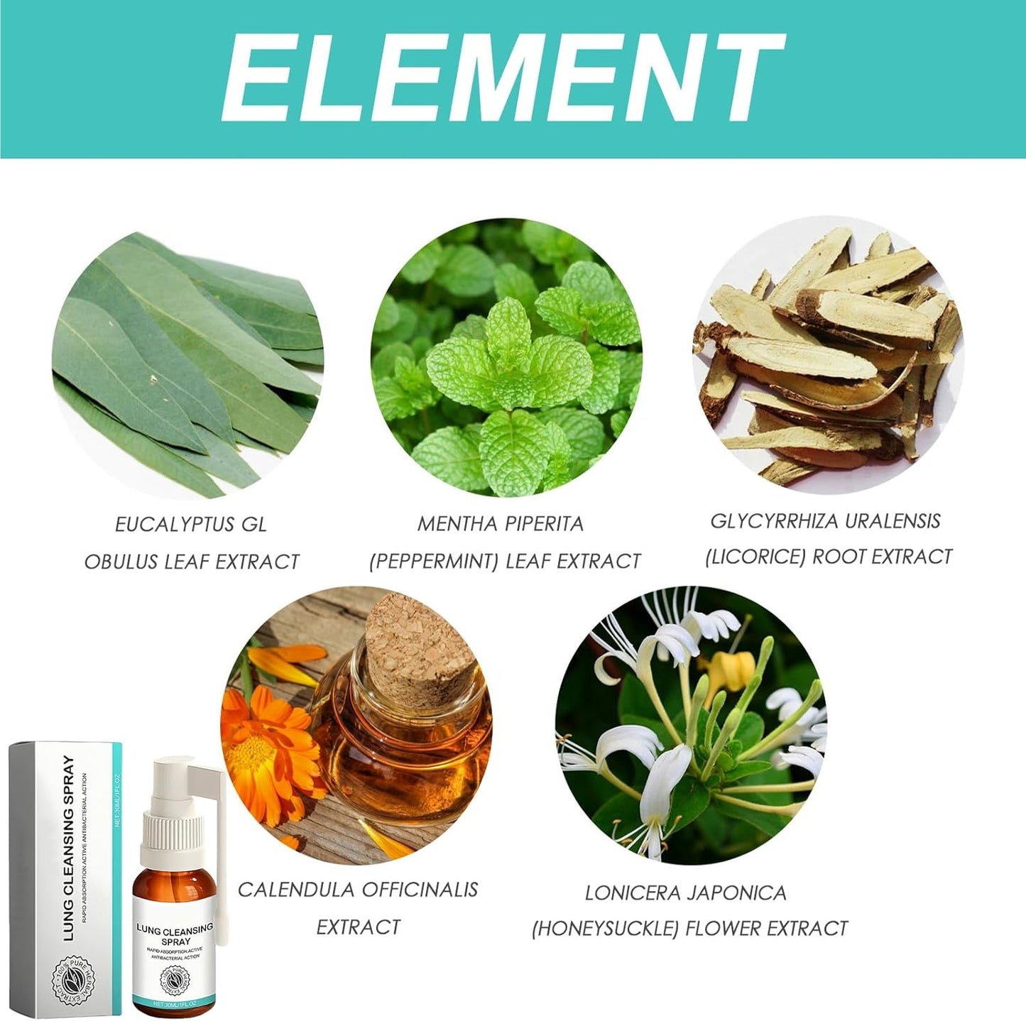 BreathEasy Herbal Lung Cleansing Spray